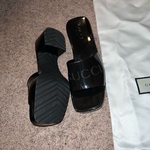 Gucci jelly Sandles